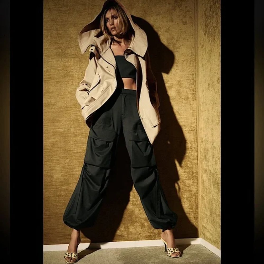 Zara Wool Blend Cargo NWT AW22